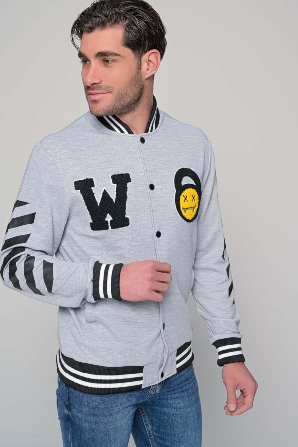 Μπουφάν τύπου college jacket