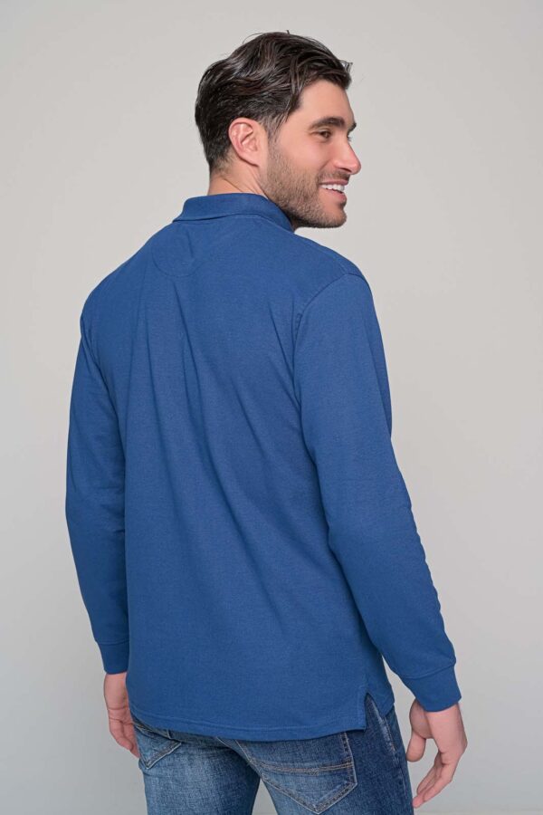 Μπλούζα πικε τύπου polo. 100% cotton. Regular fit.