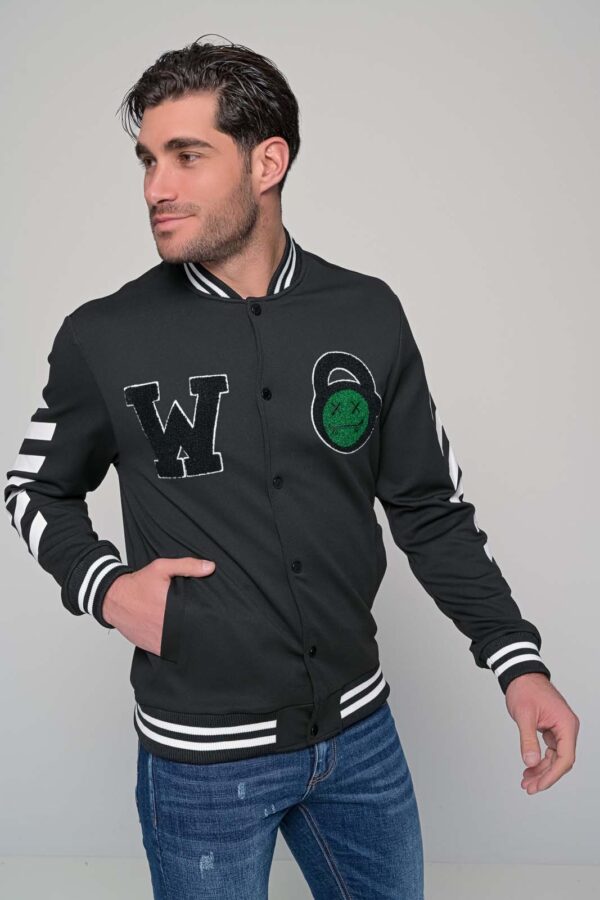 Μπουφάν τύπου college jacket