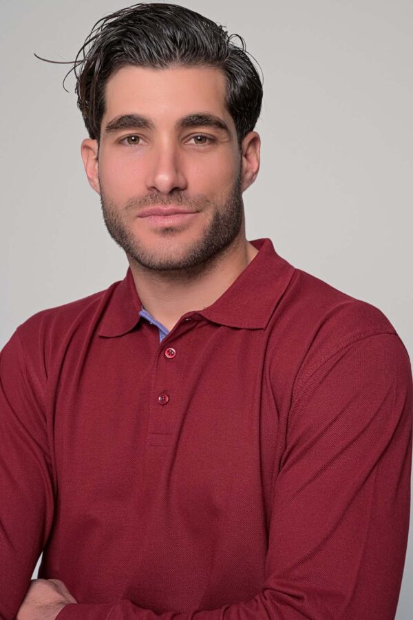 Μπλούζα πικε τύπου polo. 100% cotton. Regular fit.