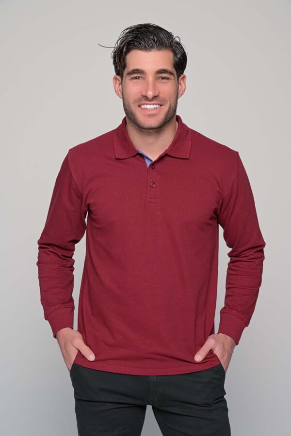 Μπλούζα πικε τύπου polo. 100% cotton. Regular fit.