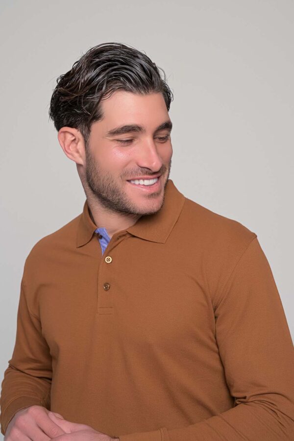Μπλούζα πικε τύπου polo. 100% cotton. Regular fit.