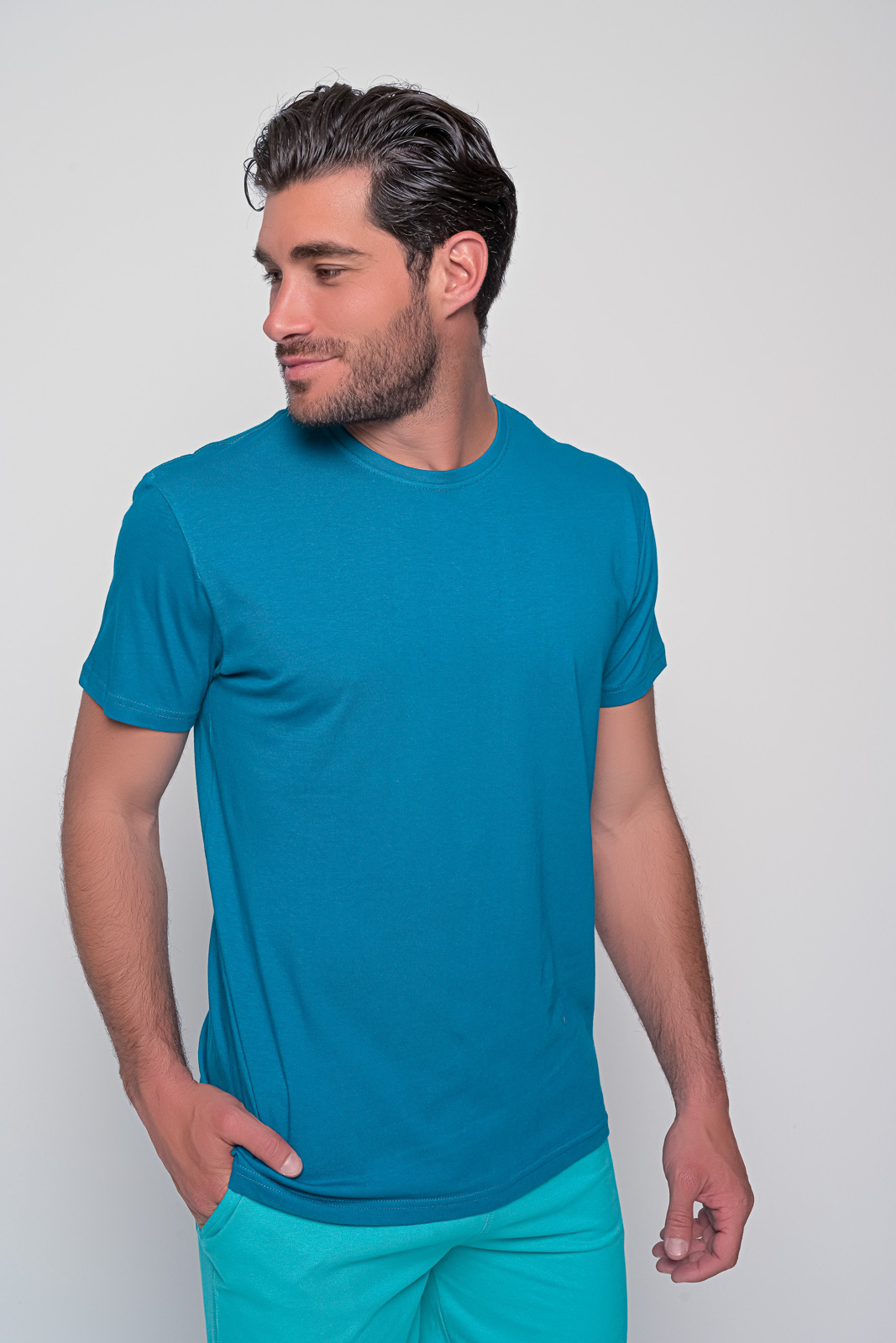 Μπλουζακι ανδρικο μονόχρωμο, λαιμόκοψη, κοντομάνικο σε διάφορα μεγέθη και χρώματα. T-Shirt Ανδρικό | Metropolisfashioncity.gr